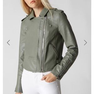 Blank NYC Matcha Vegan Leather Jacket -NEVER WORN